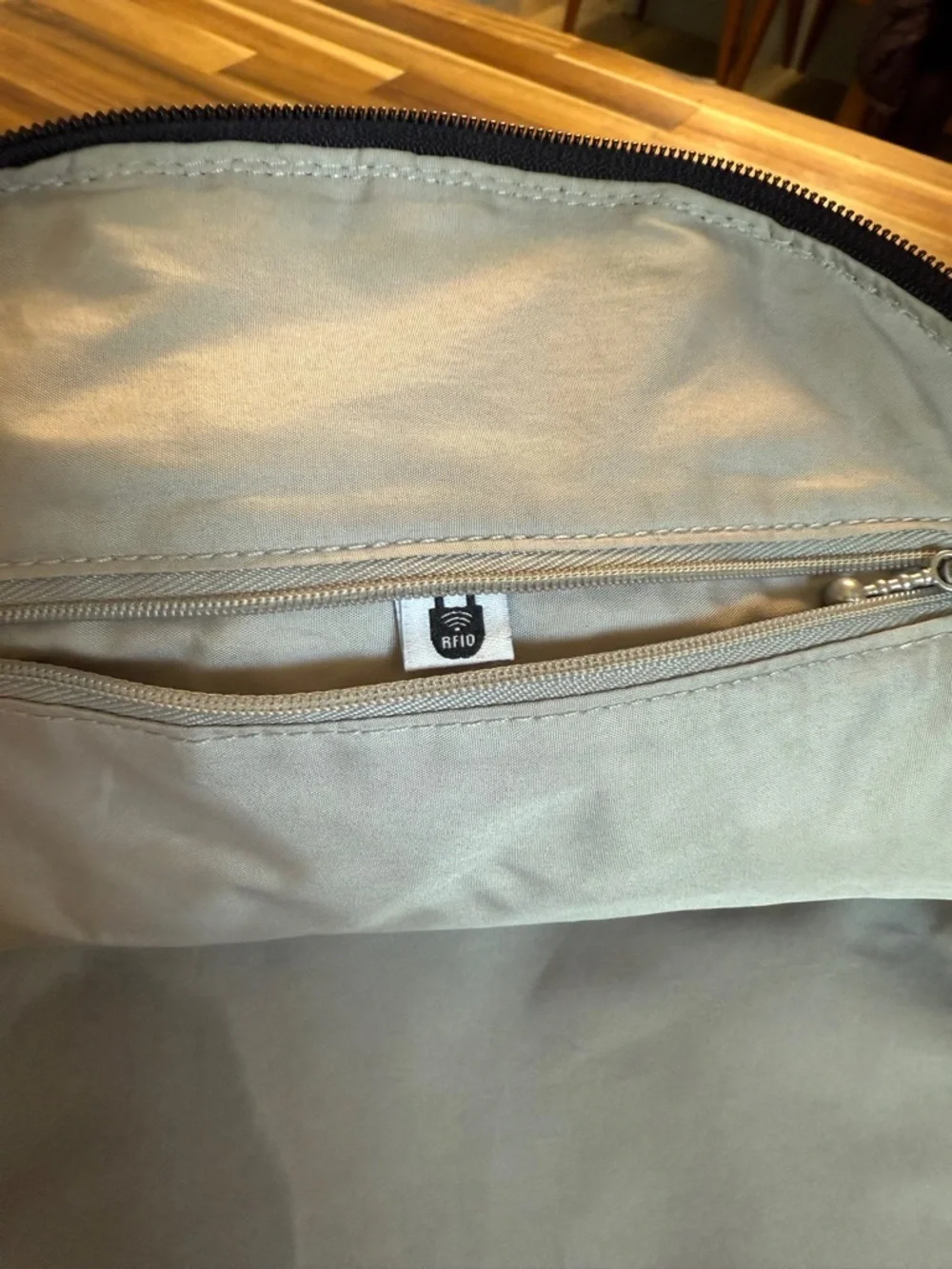 Unisex Baggallini Black and Heather Gray Convertible Backpack